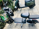 凤凰（Phoenix）电动车新国标电动自行车男女成人双人电瓶车长续航小型两轮代步车电单车助力车 炫酷黑【全国联保 终身保障】 【铅酸】12A载能-助力续航65公里 实拍图