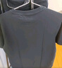 京东京造【已售300w件】短袖t恤男衣服秋季男士打底外穿 深灰色 L 实拍图