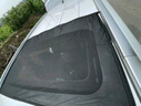 九乘（JIUCHENG）汽车防蚊纱窗车用车载窗帘遮阳防晒通风车窗蚊帐网 4门SUV防蚊网 实拍图