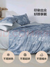 百丽丝水星家纺出品纯棉被套单件60支长绒棉全棉被罩 学生宿舍床品被套 实拍图