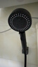 四季沐歌（MICOE）黑色增压淋浴花洒喷头套装 浴室淋浴头花洒手持花洒三件套HS125 实拍图