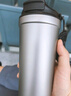 京东京造 钛健康咖啡杯【内外纯钛】保温便携随行高档送礼水杯 灰520ml 实拍图