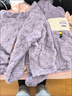 都市丽人夹棉加绒睡衣女士保暖情侣法兰绒长袖秋冬家居服套装2H30C6 实拍图