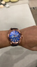 沃凯全自动机芯械男士手表高档日历石英表男款潮流时尚手表男名表 时尚款蓝面 实拍图