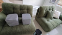 帕沙曼国货补贴云朵沙发布艺小户型客厅奶油风雪尼尔沙发多功能2630ZF 【常规款】2.8米多人位 雪尼尔TY74: 羽绒+记忆棉+紫罗兰+竹炭海绵 实拍图