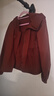 优衣库女装休闲连帽短外套/时尚百搭25秋冬新款479229 37 栗色 L /160/88A 实拍图