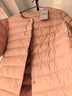 波司登25年秋羽绒服90绒女士修身短款休闲轻薄圆领新年红外套 实拍图