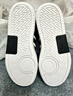 adidas「小锯齿」D-PAD CLASSIC美高风篮球风板鞋男女阿迪达斯   白色/黑色   42 实拍图
