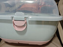 也雅婴儿奶瓶收纳箱沥水架带盖防尘宝宝餐具收纳盒 【巨无霸】小胖丁奶瓶箱 实拍图