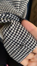 无印良品 MUJI 男式 棉水洗牛津 立领衬衫 纯棉全棉 ACA40C2S 白色格纹 XS 160/80A 实拍图