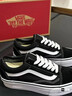 VANS范斯官方 Old Skool Platform酷感黑厚底增高女鞋板鞋 黑色 38 实拍图