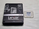 雷克沙（Lexar）128GB SD存储卡 U3 V30 佳能索尼富士尼康相机高速SD卡 读205MB/s 写140MB/s 4K超清录制 SD银卡 实拍图