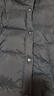 坦博尔羽绒服马甲女立领宽松外搭短款羽绒背心外套TD236006 黑色 180 实拍图