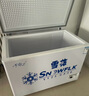 雪花（SNOWFLK）冰柜商用家用冷柜卧式大容量全冷冻柜展示柜 322升|1.14米-30℃速冻一级能效【加厚款】 空柜温度可达-30度丨铜管速冷低耗 实拍图