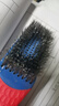 山中玉文玩核桃工具纳米刷子包浆上色手串金刚橄榄核桃猪鬃毛保养清理 蓝把【钢丝刷】 实拍图