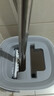 美丽雅平板拖把33cm3布带桶免手洗干湿两用家用一拖净拖地神器洗拖一体 实拍图