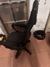 锦汐 电脑椅家用办公椅子靠背人体工学椅学习转椅老板座椅游戏电竞椅 【后躺+乳胶+4级气杆】黑框黑网 实拍图