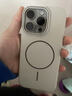 KEKLLE适用iPhone16pro手机壳 苹果16pro保护套磁吸无线充电磨砂防摔保护套 峰岩色 实拍图