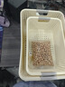 名创优品同款 杂物收纳筐塑料桌面收纳盒厨房橱柜零食玩具整理筐 奶油色高款大号 实拍图