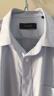 雅戈尔【DP免烫】秋冬商务休闲高级纯棉白长袖衬衫衬衣男 12135I 实拍图