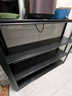 楚丰加厚货架置物架家用仓储仓库储物架地下室多层落地展示架收纳架子 三层80cm高【默认发黑色】 长50宽30cm 实拍图