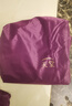天堂 户外骑行雨衣雨披 单人连体加大黑胶电瓶车摩托车雨披 均码紫红 实拍图