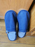 回力日系柔软情侣棉拖秋冬家居室内保暖棉鞋男款HL0006蓝色44-45码 实拍图