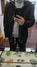 凡客诚品（VANCL）官方店休闲保暖运动防风软壳衣连帽外套男 熔岩灰/灰 2XL 实拍图