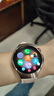 HUAWEI WATCH 5 42mm高端款烁金色904L不锈钢表壳星云杏素皮复合表带首创X-TAP智感窗eSIM华为智能手表 实拍图