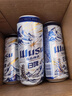 乌苏啤酒（wusu）京东自营天山清爽白啤精酿阿克苏小麦500ml*12罐整箱装京东自营 实拍图