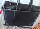 POLO公文包软皮男士商务手提包16英寸电脑包横款单肩文件包生日礼物 实拍图