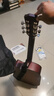 维卡斯（WEIKASI）民谣吉他初学者木吉他单板新手入门练习琴guitar吉它学生男女乐器 41英寸原木色+礼包【进阶推荐】 实拍图