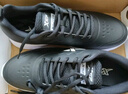 特步运动鞋男鞋跑鞋冬季皮面防水轻便减震健身休闲慢跑步鞋子男黑色 实拍图