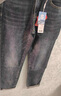 森马（Semir）森柔牛仔|牛仔裤男款磨毛小脚裤子通勤基础百搭冬季长裤青年 牛仔蓝灰88401 30 实拍图