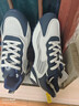 杜莎蕾奴男鞋潮流老爹鞋四季新款舒适软底鞋子DS2325 白深蓝 43 实拍图