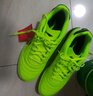 李宁足球鞋男TF碎钉成人青少年小学生儿童专业比赛训练球鞋钉鞋绿 41  实拍图