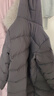 京东京造羽绒服女90鸭绒泡芙春秋新年战袍新款女士外套 中长款黑色 S 实拍图