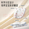爱宝适婴儿定型枕含硅胶新生儿枕头透气定型枕芯+纯棉枕套宝宝枕蓝色ZYT 实拍图