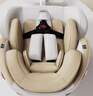 初婴贝儿童安全座椅汽车用0-4-12岁婴儿宝宝车载可坐可躺i-Size通风加热 豪华版金+175°躺+支撑腿+遮阳棚 实拍图