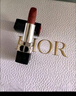 迪奥DIOR【邓为推荐】烈艳蓝金口红丝绒999哑光唇膏化妆品 生日礼物女 实拍图