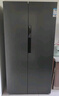 美菱（MeiLing）收纳师609升双变频一级能效节能对开门双开门超大容量家用冰箱风冷无霜BCD-609WPCX典雅灰国家补贴 实拍图