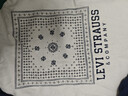 李维斯（Levi's）儿童装长袖T恤秋季新款男童女童上衣宝宝打底衫 糖果白 120 /60 【建议身高110-116cm】 实拍图