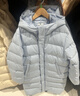 优衣库童装男童女童高级保暖羽绒大衣外套长款羽绒服25新款478153 61 水蓝色 130 实拍图