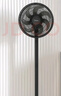 美的（Midea）【超级单品】七叶轻音立式电风扇家用柔风落地扇台式桌面小型风扇大风量节能摇头宿舍电扇 SAF30AB 实拍图