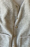 优衣库女装仿羊羔绒摇粒绒圆领开衫/千金风外套472938 30 浅米色 XL /165/92A 实拍图