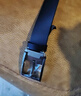 京东京造【进口头层牛皮】针扣腰带男真皮男士皮带生日礼物送男友黑 实拍图