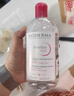 BIODERMA【官方正品】贝德玛送礼物爆款舒妍洁肤液卸妆水敏感肌清洁 【合计到手1500ml】粉水卸妆水 实拍图