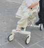 JOT TMM口袋旅行家遛娃神器轻便婴儿推车可折叠登飞机火车儿童推车0-6岁 暖白色一键折叠旅行车 实拍图