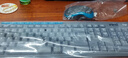 罗技（Logitech）MK275 键鼠套装 无线键鼠套装 办公键鼠套装 全尺寸 商务键鼠套装 带无线2.4G接收器 黑蓝色 实拍图