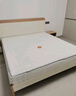 全友家居 原木奶油风板式床1.5米x2米实木床脚简约主卧室家用双人大床 实拍图